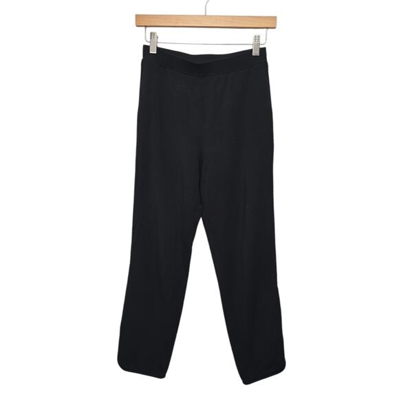 Lululemon Every Moment Cropped Pants Womens Size 4 Lounge Black Workout - Picture 1 of 8